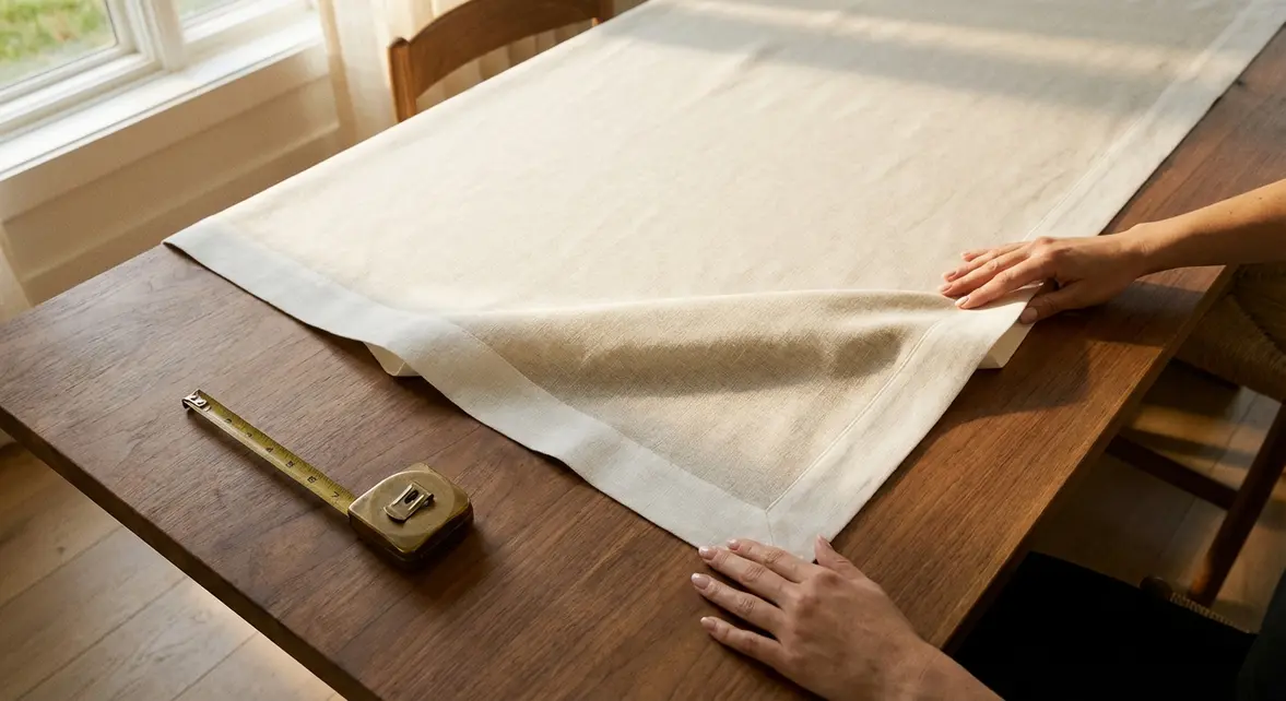 The Definitive Tablecloth Size Guide: Measure, Calculate, & Choose Your Linens